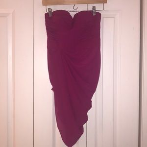 Magenta semi formal dress (worn once)